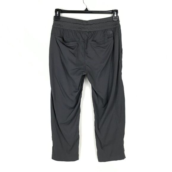 The North Face Cropped Trail Pant Women's Medium Gray Lightweight Stretch Hiking - Picture 3 of 11
